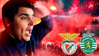 INVASÃO DE CAMPO NO DERBY DO ANO  BENFICA X SPORTING [upl. by Kindig264]