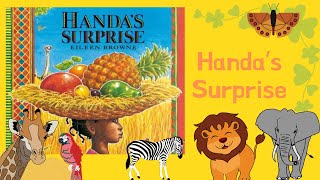 🌍🐆🐘 Kids Book Read Aloud HANDAS SURPRISE I By Eileen Browne I StoryTime with Miss Randall [upl. by Banquer799]