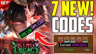 NEW ALL WORKING CODES FOR KING LEGACY IN JANUARY 2024 ROBLOX KING LEGACY CODES [upl. by Ardnuhsor]