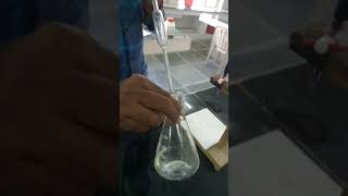 Estimation of oxalic acid by KMno4 [upl. by Yesllek]