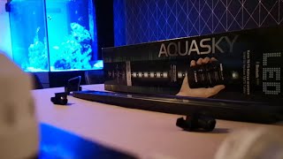 Fluval AquaSky LED 20 16 Watt Review  Meerwasseraquarium Beleuchtung ReefUpdate Month 7 [upl. by Aubry745]