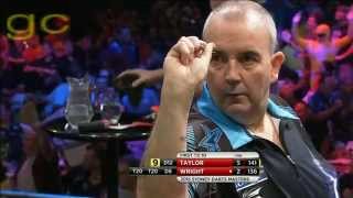 TAYLORS 9 DARTER 2015 Sydney Masters [upl. by Anhsirk]