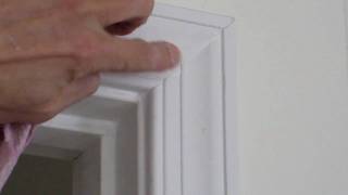 HOW TO Caulking Miters On Door Casings [upl. by Aletha]