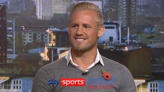 quotI find it incredibly boringquot  Kasper Schmeichel on being compared to his dad [upl. by Huberto]