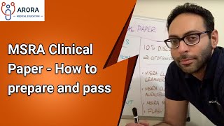 MSRA Exam Clinical Paper  How to prepare and pass [upl. by Waynant92]