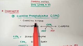 ONE LINER  PART  37  ISOENZYMES  BIOCHEMISTRY  RAJSTAN PHARMACIST  RRB  ESIC  GPAT  NIPER [upl. by Maurili459]