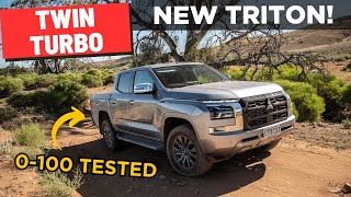 2024 Mitsubishi Triton L200 review 0100 off road amp POV test drive [upl. by Eornom]