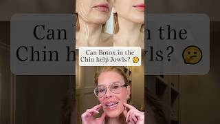 Can Botox in the Chin help Jowls botox beauty filler lips [upl. by Notsehc]