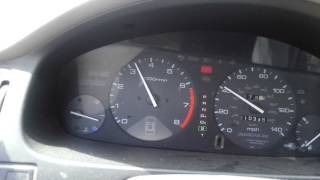 H22A honda accord 8000 rpm red line VTEC pull [upl. by Ijies]