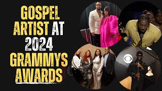 Gospel Artist At The 2024 Grammys [upl. by Pail385]