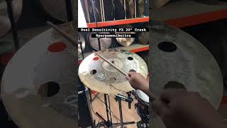 Pergamon Cymbals Dual Sensitivity 20quot FX Crash [upl. by Llerrot]