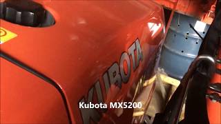 A Look At A Kubota MX5200 [upl. by Euqinomod]