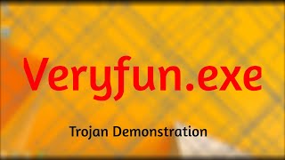 Veryfunexe  Trojan Demonstration [upl. by Lebatsirc]