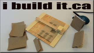 Easy To Make Sandpaper Cutter [upl. by Enitsuga]