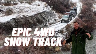 New Zealands best 4WD track covered in SNOW [upl. by Edsel260]