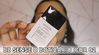 BB CREAM BRANCO DE O BOTICARIO  COR 2 Como descobrir o meu tom BB CREAM O BOTICÁRIO resenha [upl. by Dielu903]