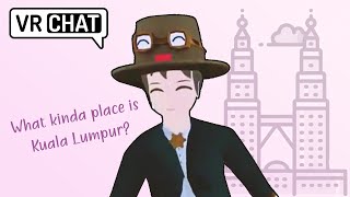 How do you describe Kuala Lumpur to a Japanese  VRChat Malaysia [upl. by Annaiviv]