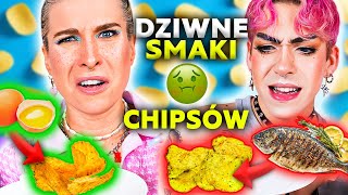 KTO ZGADNIE SMAK CHIPSÓW WYGRYWA 🥔 Testujemy dziwne chipsy Dariuss Rose i Agnieszka Grzelak Vlog [upl. by Fariss]