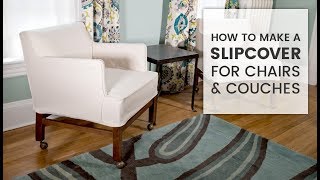 How to Make a Slipcover [upl. by Yahc]