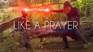 Wanda kills Vision but with quotLike A Prayerquot Choir Version From quotDeadpool amp Wolverine  TheMariuus [upl. by Arhaz]