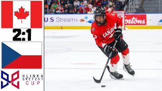 CANADA VS CZECHIA GOLD MEDAL GAME HLINKA GRETZKY CUP 2024 [upl. by Coy]