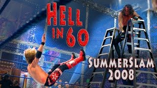 60 Seconds in Hell  The Undertaker vs Edge  SummerSlam 2008 [upl. by Nerat]