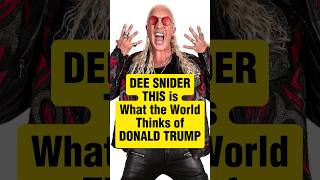 Dee Snider Shares His View of Donald Trump twistedsister maga trump heavymetal [upl. by Aynwat173]