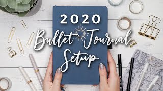 My 2020 Bullet Journal Setup [upl. by Buskus]