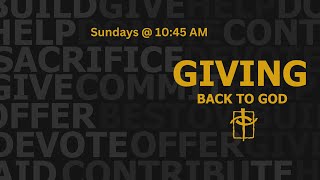 SCBC Live 012124  Giving Back to God Part 2 [upl. by Frost144]