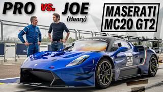 8 Laps Versus a Pro in the NEW Maserati MC20 GT2  Henry Catchpole  The Driver’s Seat [upl. by Killigrew]