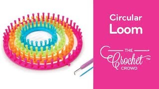 Loom Knitting for Beginners  The Crochet Crowd [upl. by Outhe]