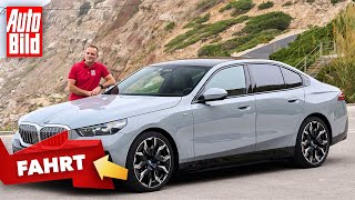 BMW 5eri5 eDrive40 2023  Der neue BMW 5er kann auch elektrisch  Erste Fahrt mit Holger Preiss [upl. by Nyliram]