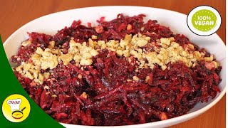 Der beste amp leckerste Rote Beete Salat den ich kenne Einfach roh amp vegan  Canans Rezepte [upl. by Dee Dee375]