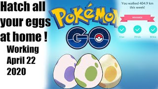 Pokemon Go quotHatch All Eggs From Homequot Method  Android [upl. by Thrasher]