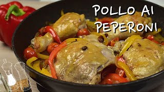 DELIZIOSO pollo ai peperoni in agrodolce ricetta super facile [upl. by Olimac]