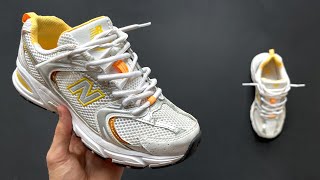 HOW TO LOOSE LACE UP NEW BALANCE 530 [upl. by Noitsirhc]