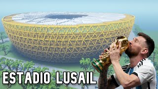 CONSTRUÍ el ESTADIO de la FINAL de QATAR 2022 [upl. by Merce]