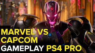 MARVEL vs CAPCOM INFINITE  DEMO Gameplay PS4 PRO [upl. by Wystand65]