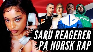 SARU REAGERER PÅ NORSK RAP  YLTV [upl. by Lorianna]