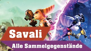 Ratchet amp Clank Rift Apart  Savali  Alle Sammelgegenstände Collectibles [upl. by Lomaj]