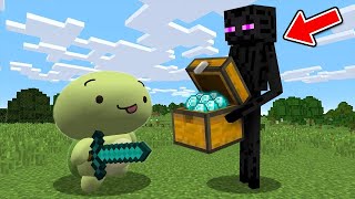 I Pranked My Friend As a Enderman in Minecraft [upl. by Franzoni]