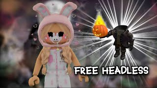 THEY MADE A FREE FAKE HEADLESS BUNDLE  Roblox [upl. by Grunberg721]