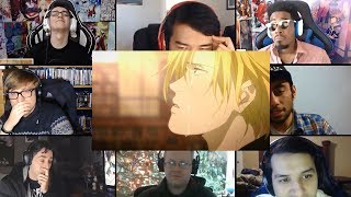 バナナフィッシュ 術 24 話  Banana Fish Episode 24 Live Reactions Mashup [upl. by Klehm363]