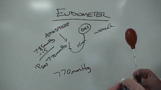 eudiometer amp determining the pressure of a gas [upl. by Derk681]