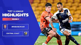 Brisbane Roar FC v Central Coast Mariners  Highlights  Isuzu UTE ALeague 202324  Round 09 [upl. by Otrevire]