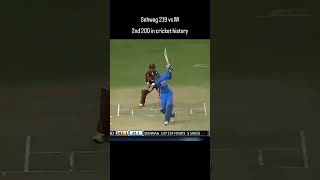 Sehwag batting can any bowling lineup destroyedsehwagbatting ytshorts youtubeshorts [upl. by Wilber]