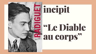 1923 SCANDALEUX début littéraire de Raymond Radiguet 19 ans [upl. by Tiffy]