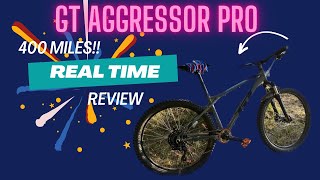 GT AGGRESSOR PRO real time review 400 miles in [upl. by Tennies]