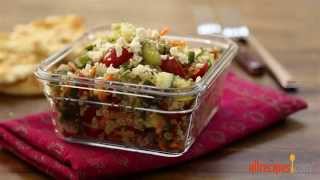 How to Make Quinoa Tabbouleh  Salad Recipes  Allrecipescom [upl. by Ihcego]