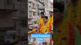 Allen Victory celebration Roadshow kota youtubeshorts allencareerinstitutekota neet jee viral [upl. by Aseefan]